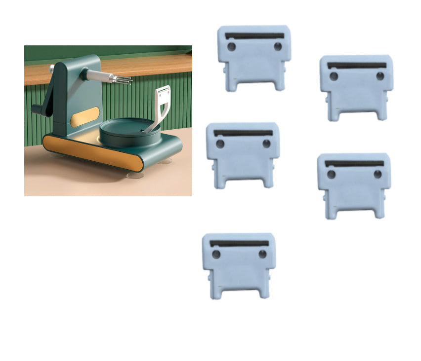 Professional and concise title: Hand-Cranked Multifunctional Peeler & Slicer for Kitchen anassiri.com