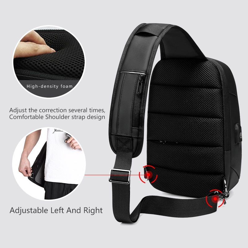 Compatible with Apple, 9.7 inch iPad Shoulder Bag for Men Business Crossbody Bags anassiri.com
