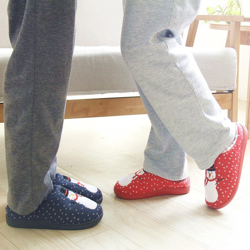 Winter Snowman Slippers - - anassiri.com anassiri.com