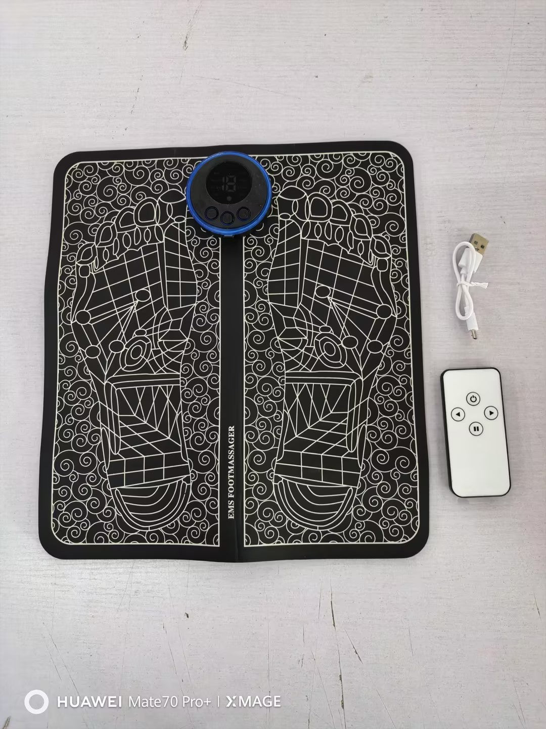 Rechargeable Portable Foot Intelligent Massage Pad anassiri.com