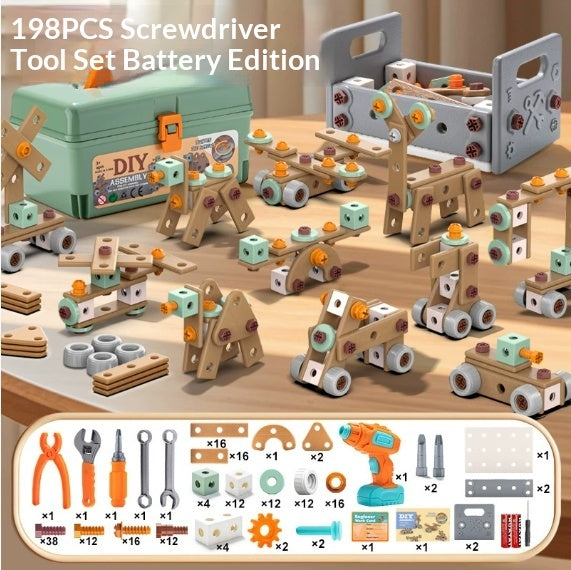 Children's Screw Toy Assembly And Disassembly Educational Concentration Boy anassiri.com