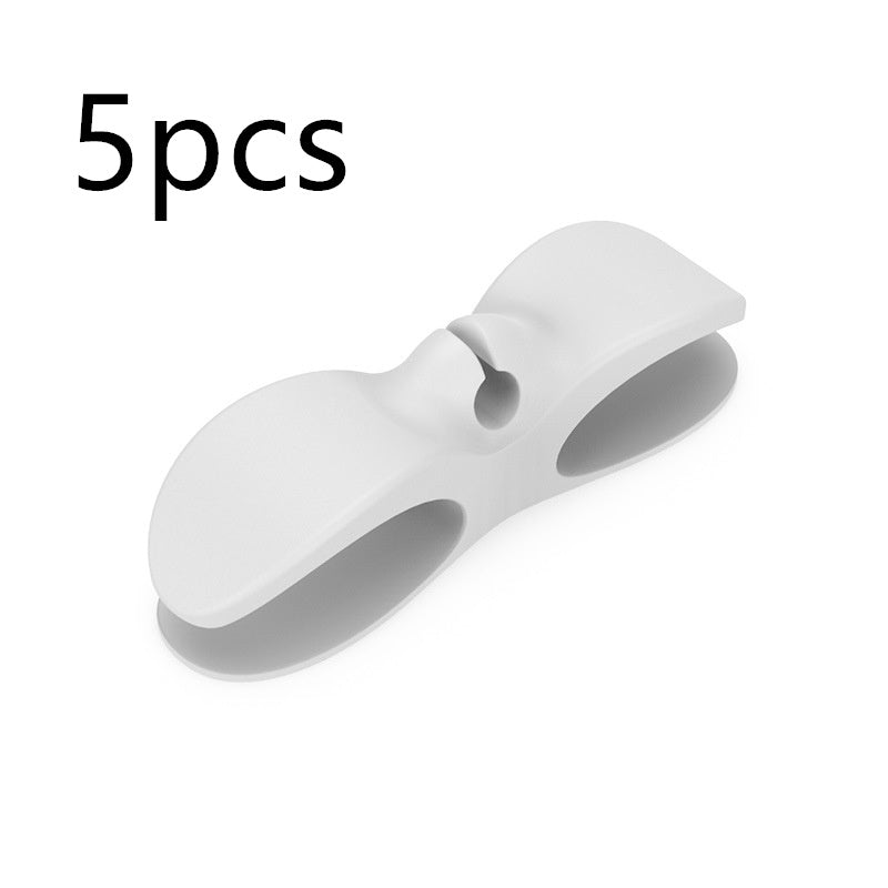 Adhesive Cable Organizer Clip – Durable Cord Winder for Home & Kitchen anassiri.com