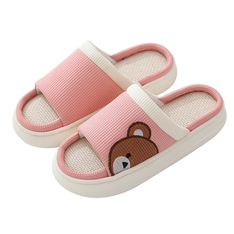 Cartoon Bear Slippers - - anassiri.com anassiri.com