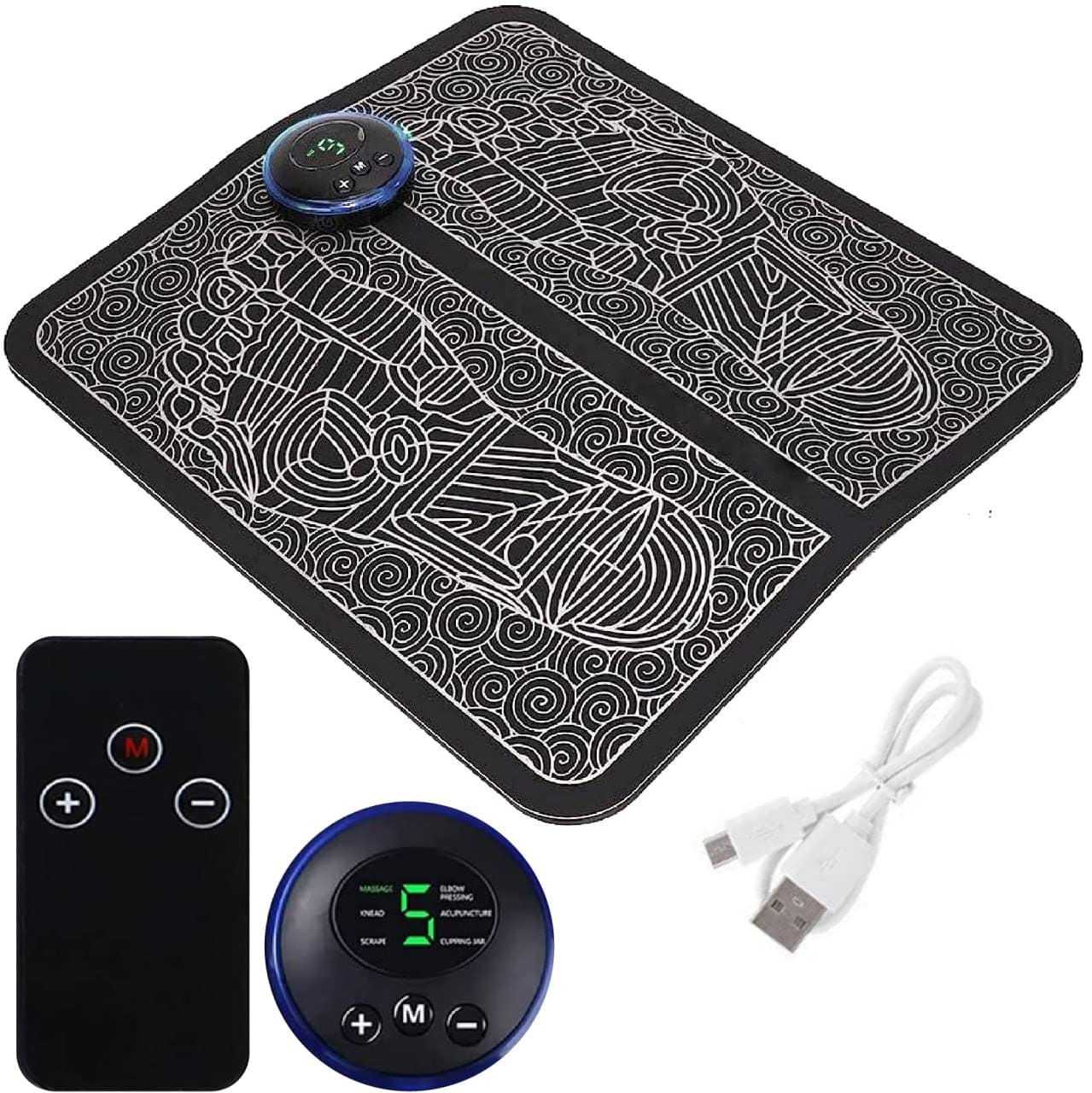 Rechargeable Portable Foot Intelligent Massage Pad anassiri.com