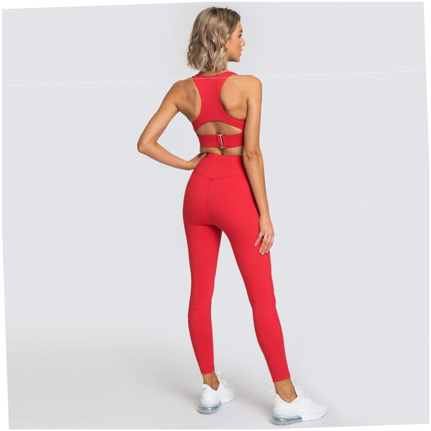 Pure Color Yoga Wear Sports Suit anassiri.com