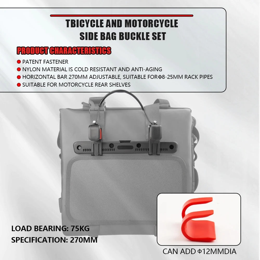 Fashion Personality 20L Motorcycle Motor Saddle Bag anassiri.com