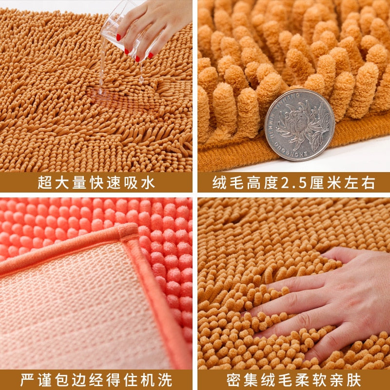 40 * 60 / 40*120CM set, absorbent microfiber bath mat, - 0 - anassiri.com anassiri.com