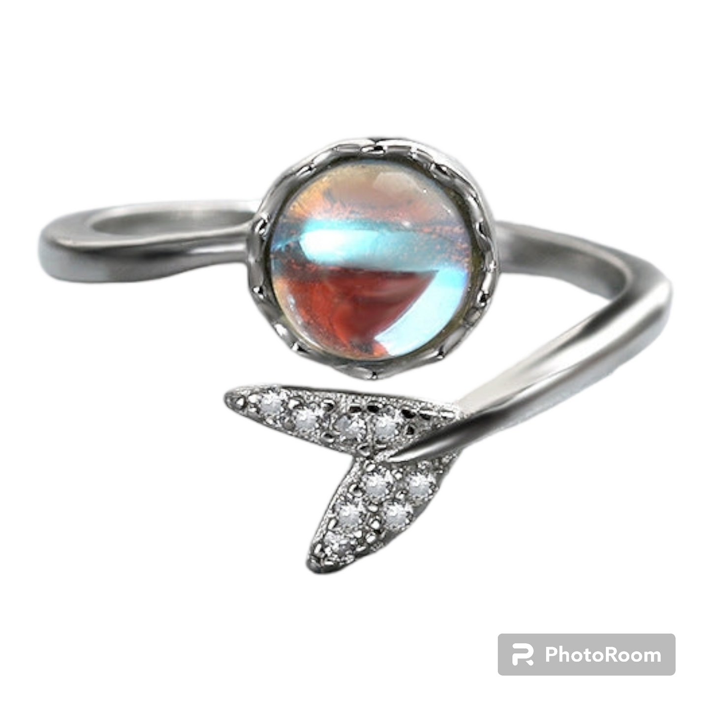 Ins Irregular Moonstone Advanced Design Adjustable Ring - women's jewelry - anassiri.com anassiri.com