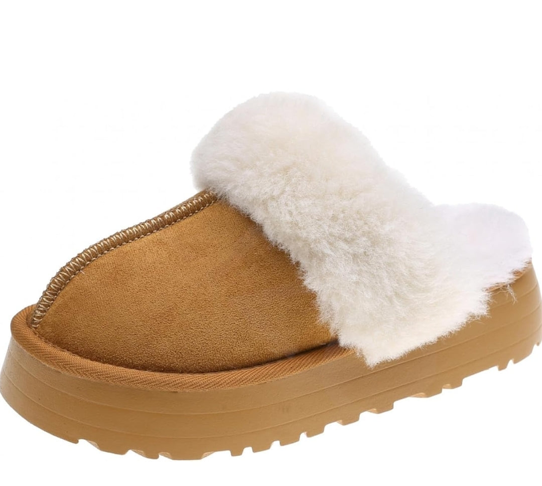 Winter Fur Slippers - slippers - anassiri.com anassiri.com