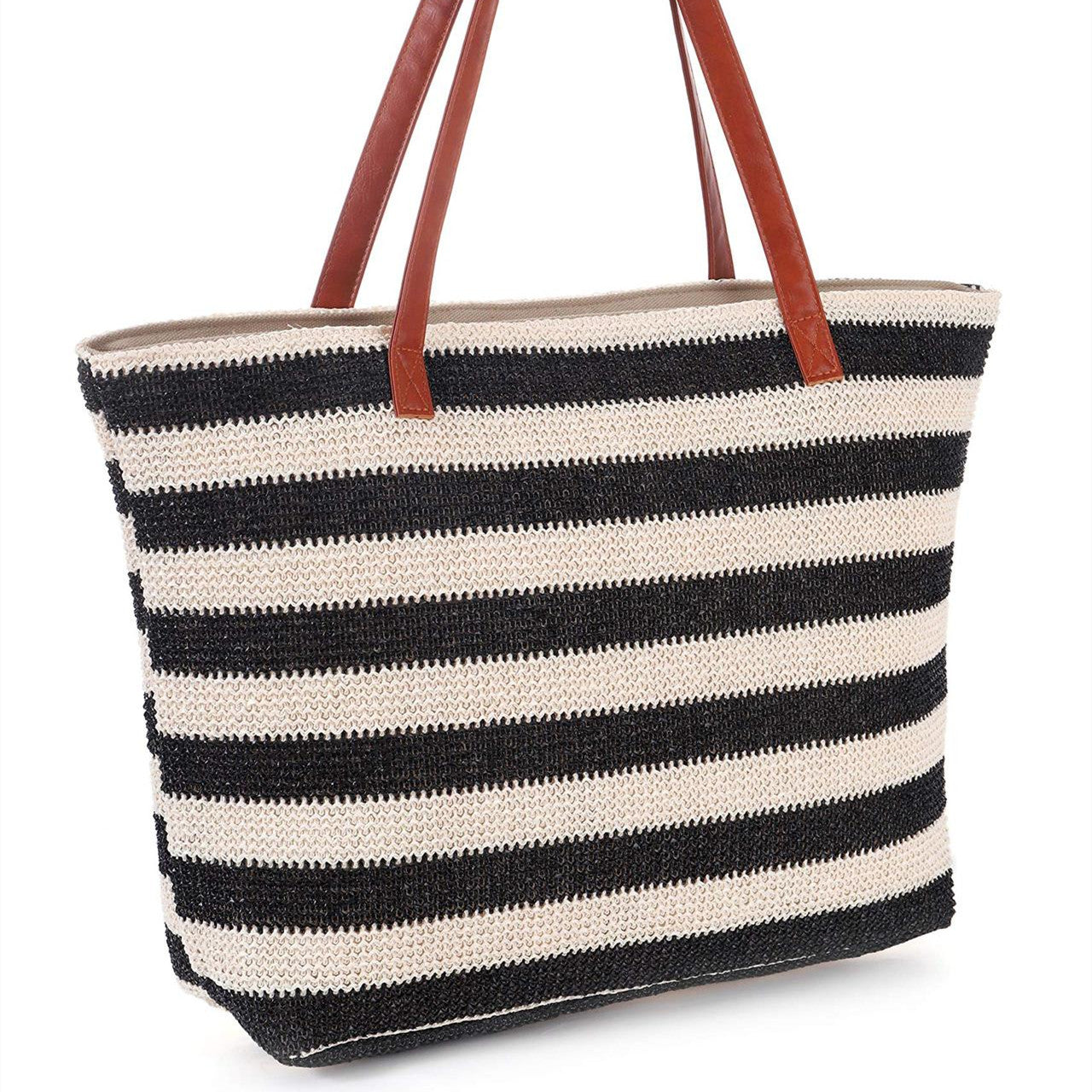 Women's Outdoor Popular Straw Beach Bag - - anassiri.com anassiri.com