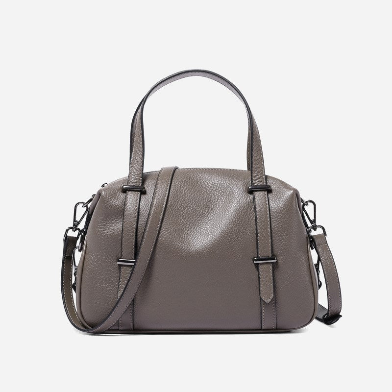 Leather shoulder messenger bag - WOMEN BAGS - anassiri.com anassiri.com