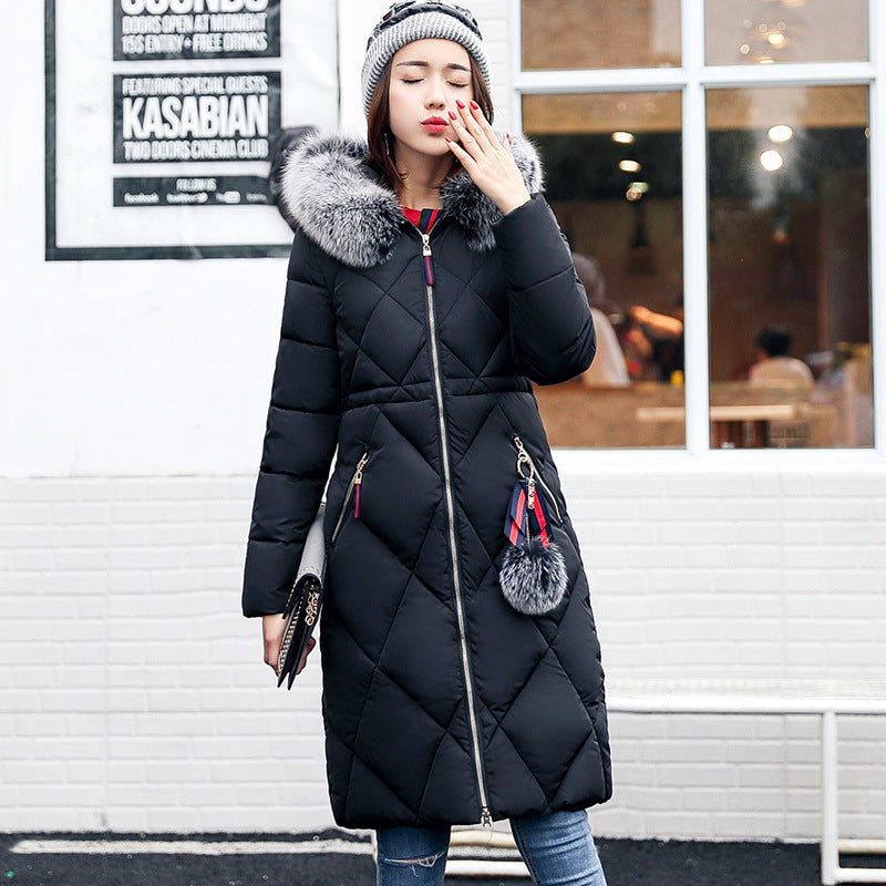 Long hooded padded down coat coat women - Jacket Women - anassiri.com anassiri.com