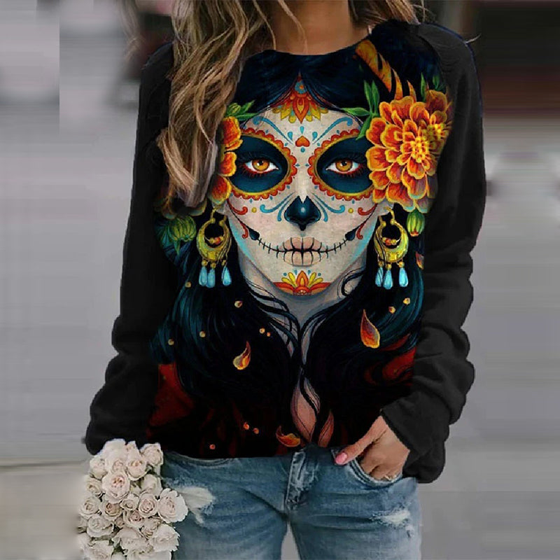 Halloween print sweatshirt - Halloween print sweatshirt - anassiri.com anassiri.com