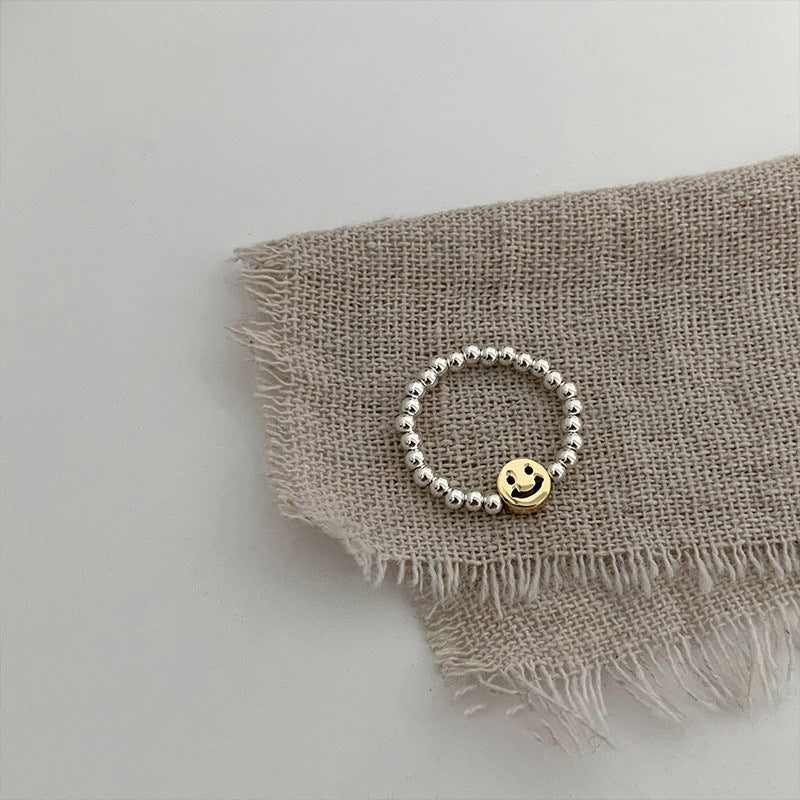 Elastic Freshwater Pearl Pearl Beaded Ring - - anassiri.com anassiri.com