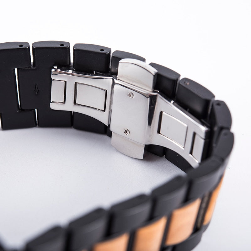 Wood Watch Men Stopwatches Handmade Relogio Masculino - - anassiri.com anassiri.com