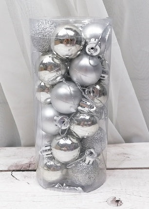 Christmas Decoration Shiny Matte Christmas Ball anassiri.com