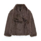 Winter Plush Lapel Coat - Thickened Casual Long Sleeve Outerwear for Women
