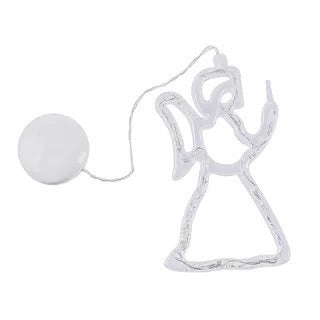 Christmas LED Suction Cup Chandelier Santa Claus Elk Snowman Lights Holiday Party Window Decor Lamps Battery Powered anassiri.com