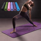 Non Slip TPE Yoga Mat Position Line Beginner 