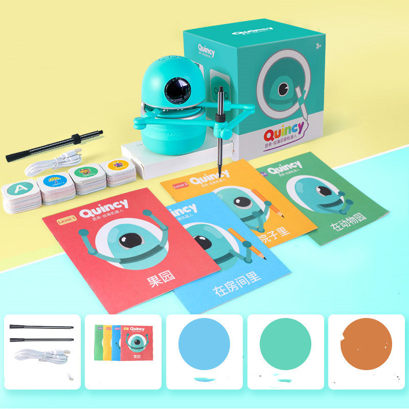 Painting Robot Kindergarten Children Students anassiri.com