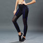 Mesh stitching yoga pants