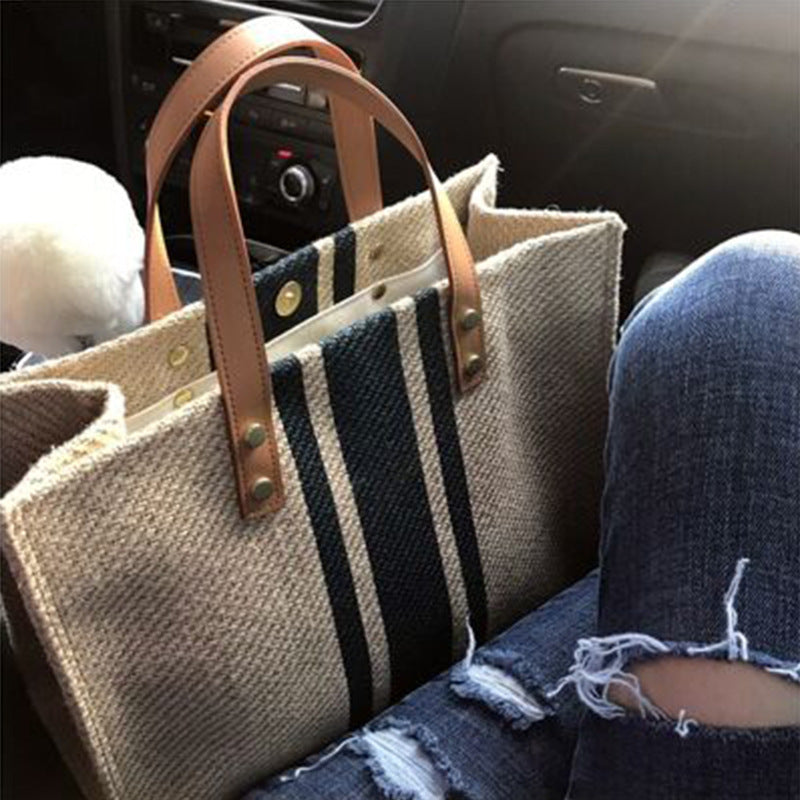 Shoulder canvas bag -   - anassiri.com