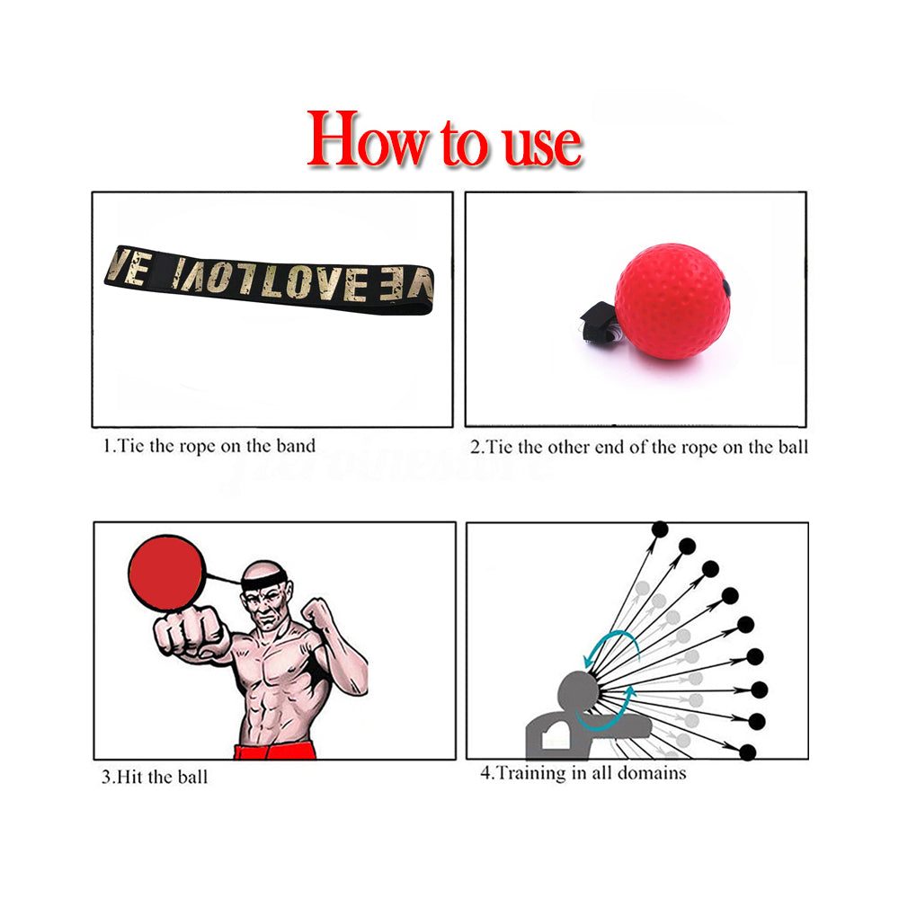Boxing Reflex Speed Punch Ball -   - anassiri.com