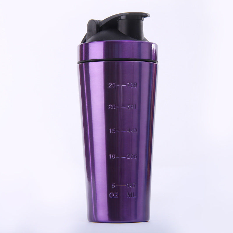 Factory Wholesale Stainless Steel Protein Powder Shaker Cup Multifunctional Fitness Sports Water Cup Fashion Gift Cup Customization anassiri.com