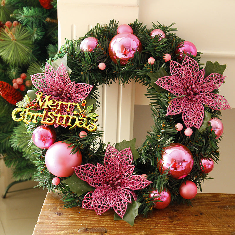 Christmas Decorations Christmas Wreath Home Decor For Home Garden Decorations Mall Door Decoration anassiri.com