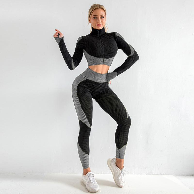 Yoga sets female sport gym suit anassiri.com