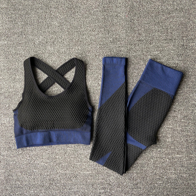 Yoga sets female sport gym suit anassiri.com