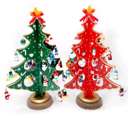 Christmas Decorations Creative Christmas Tree Desktop Decoration Decorations Wood Christmas Tree anassiri.com