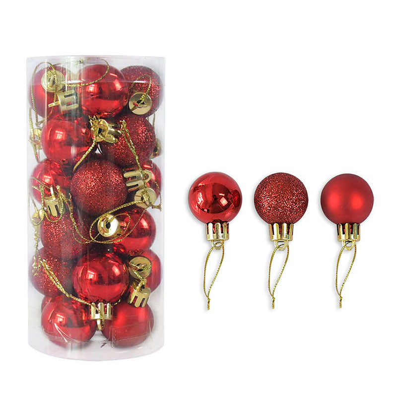 Christmas Decoration Shiny Matte Christmas Ball anassiri.com