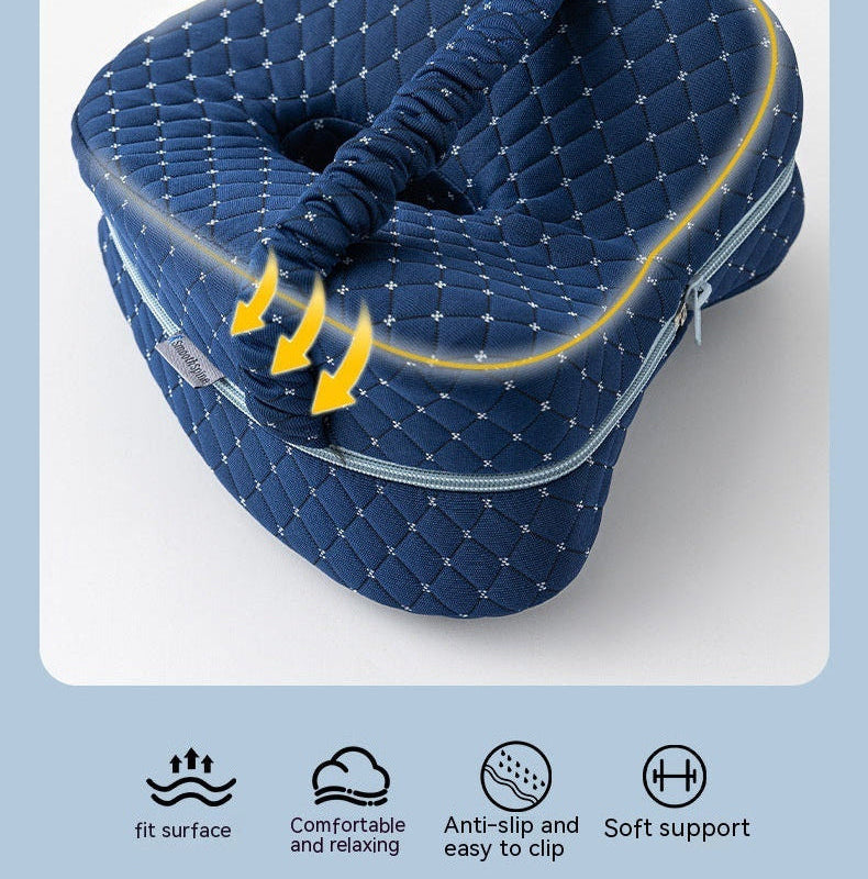 Love Heart-shaped Memory Foam Leg Pillow anassiri.com