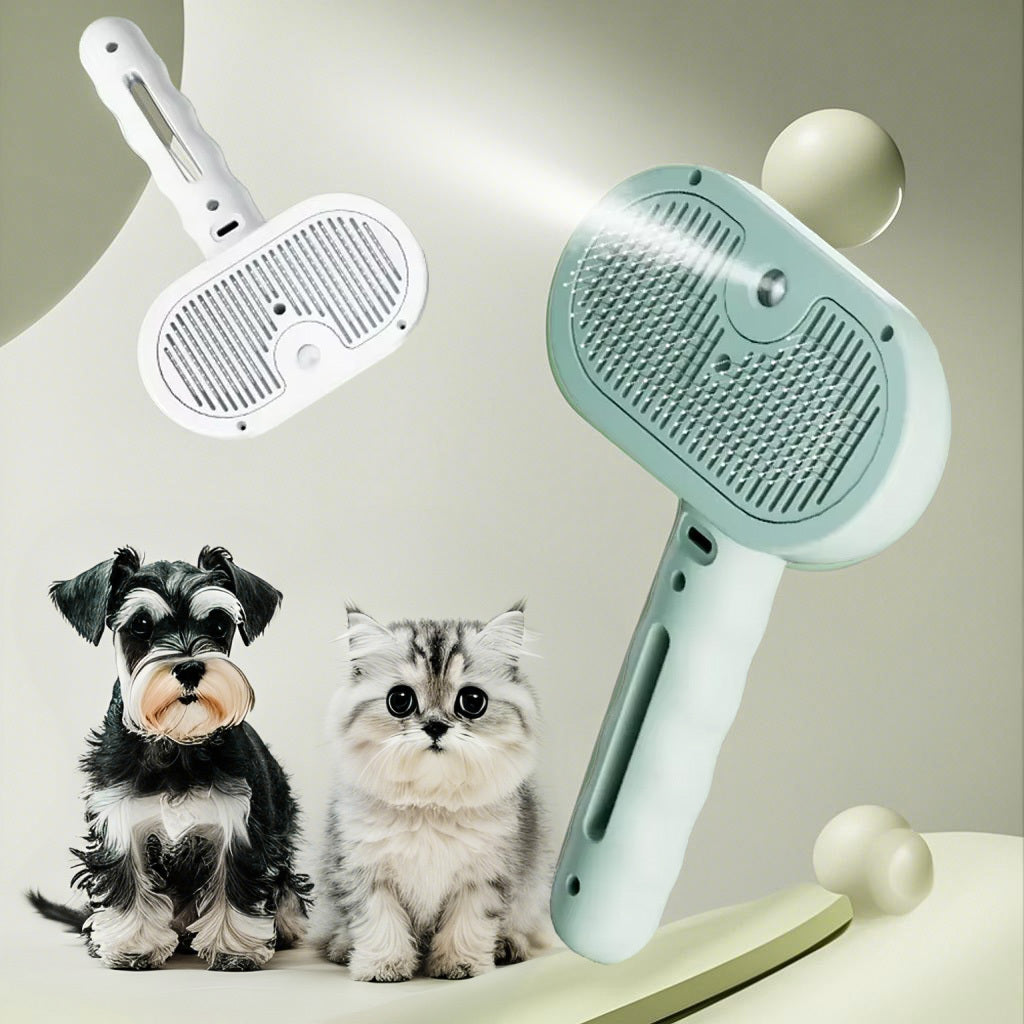 🐾 Anti-Shedding Spray Detangling Brush for Dogs & Cats anassiri.com