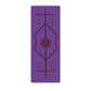 Non Slip TPE Yoga Mat Position Line Beginner 