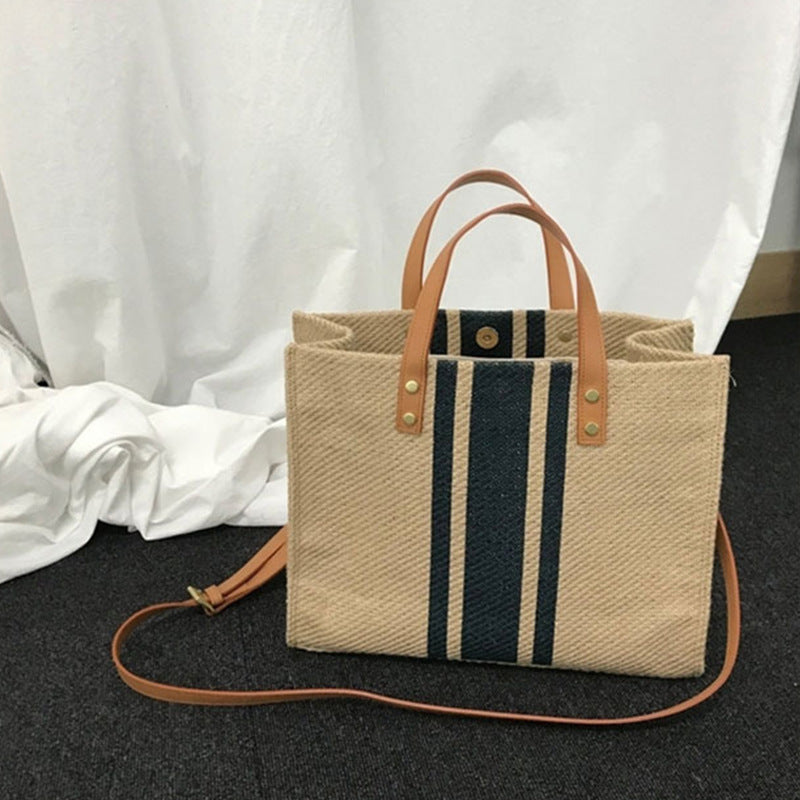 Shoulder canvas bag -   - anassiri.com
