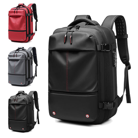 Travel Backpack Men's Business Multifunction Computer Bag Vacuum Compression Large-capacity Backpack anassiri.com
