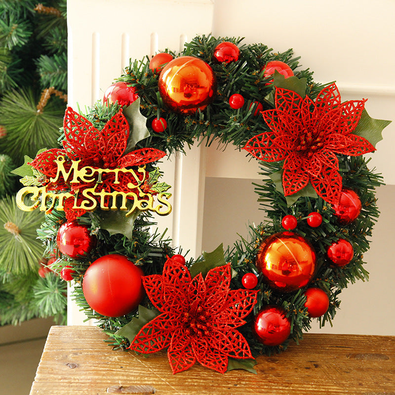 Christmas Decorations Christmas Wreath Home Decor For Home Garden Decorations Mall Door Decoration anassiri.com