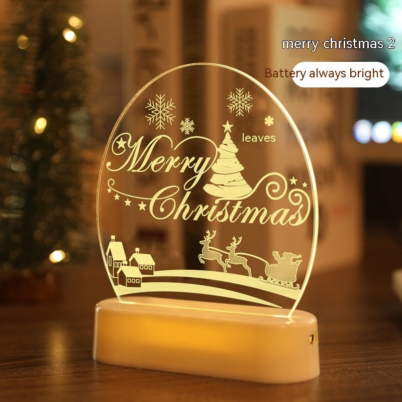 Christmas Decorations Night Light Decoration anassiri.com