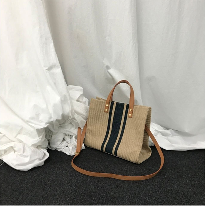 Shoulder canvas bag -   - anassiri.com