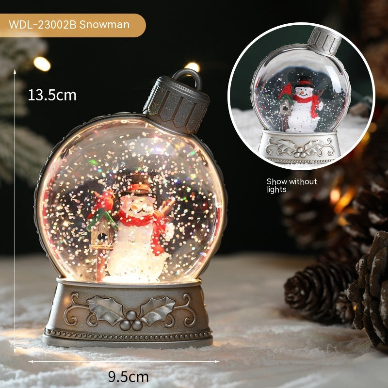 Christmas Holiday Decorations Luminous Simulation Flat Light LED Decoration Scene Layout Flame Light Home Decor anassiri.com