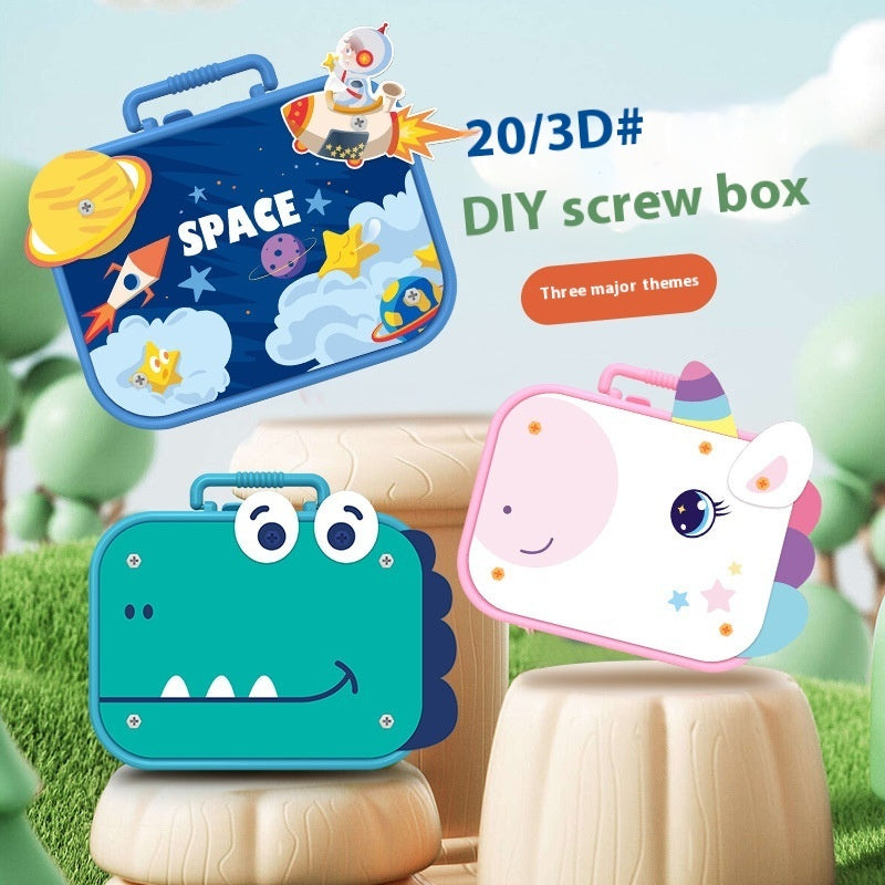 Screw Tool Box Assembly Children's Toy anassiri.com