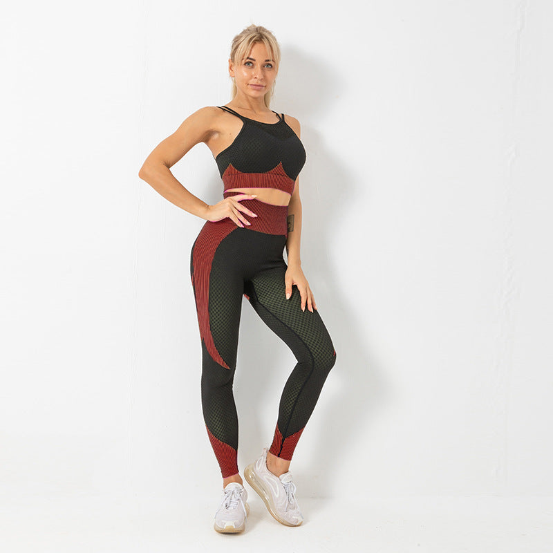Yoga sets female sport gym suit anassiri.com