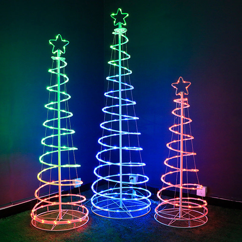 New LED Christmas Tree Lights Multi-function Point-and-control Holiday Decorations anassiri.com