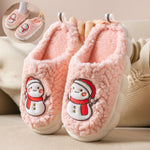 Cute Snowman Slippers 