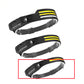 LED Induction Riding Headlamp Flashlight USB Rechargeable