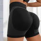 Women's Fashion Seamless Peach Tight High Waist Sports And Fitness Shorts