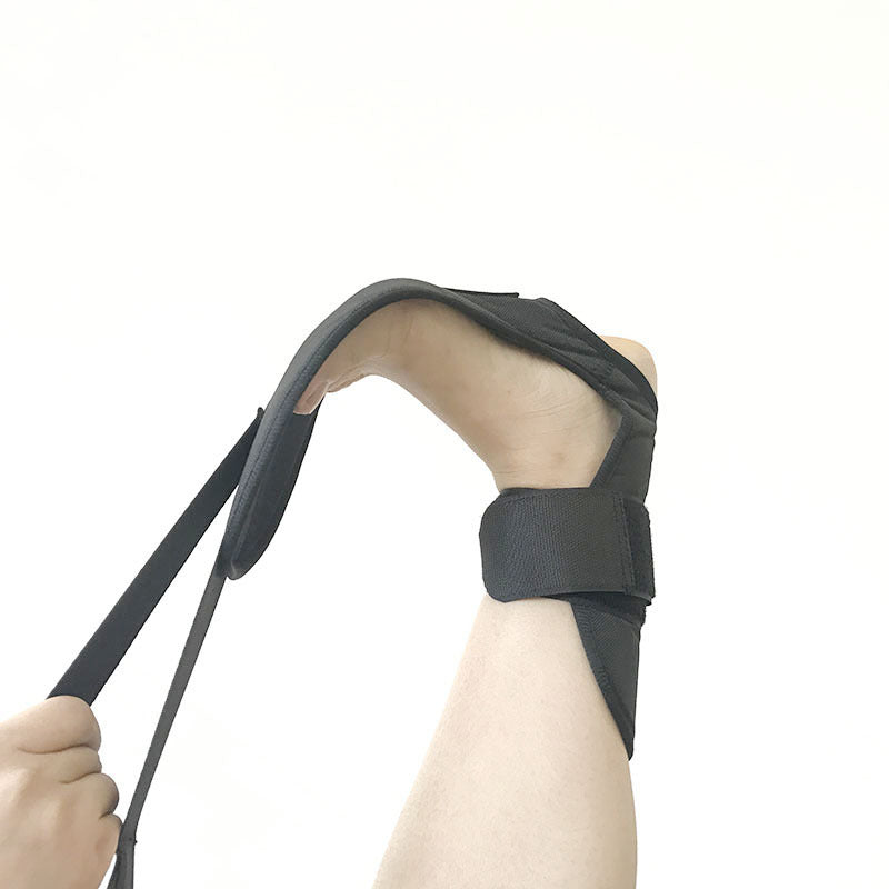 Yoga Ligament Stretching Belt Foot Drop Stroke Hemiplegia Rehabilitation Strap Leg Training Foot Ankle Joint Correction Braces anassiri.com