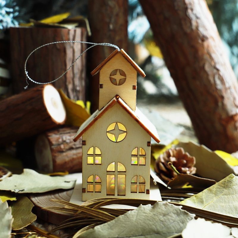 Luminous Christmas Decorations Christmas Wood With Lights anassiri.com